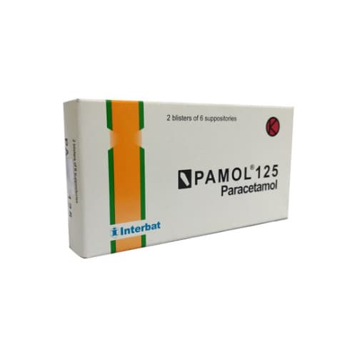 Pamol 125 mg 1 Suppositoria