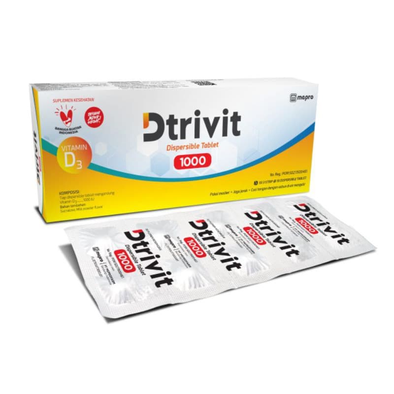 Dtrivit 1000iu tab